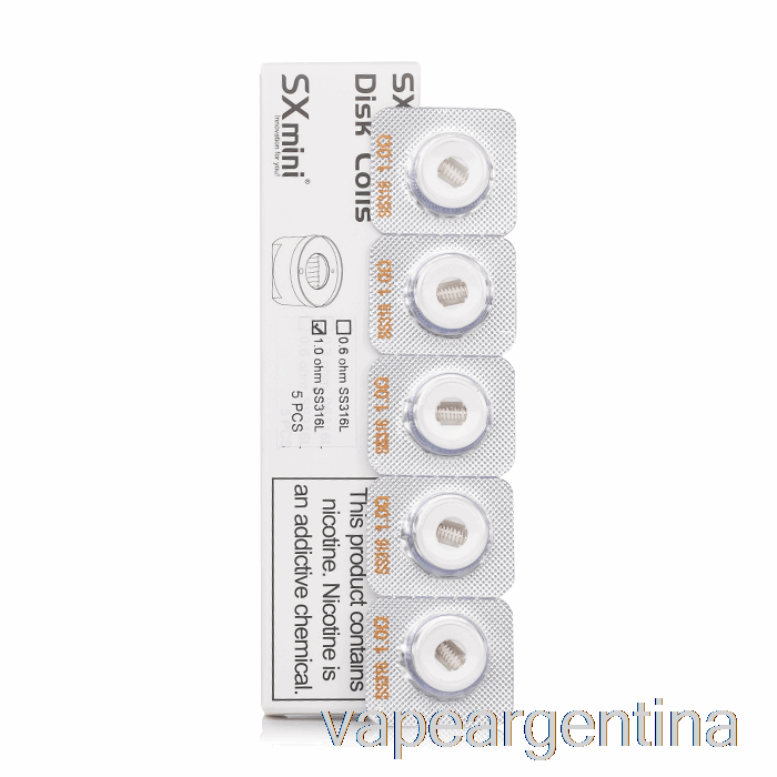 Resistencias De Repuesto Yihi Sx Nano Ada Resistencias De 1.0ohm Vape Argentina